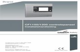 CF1100/1200 controlepaneel