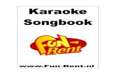 Songbook karaoke FunRent - Fun-Rent verhuurder van karaoke