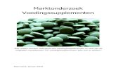 Marktonderzoek Voedingssupplementen - Value Investments