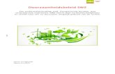 Duurzaamheidsbeleid SWZ · 2020. 12. 17. · woningcorporaties benoemd als startmotor voor de energietransitie. SWZ heeft in haar toekomstvisie 2018+ de beleidsdoelen op hoofdlijnen