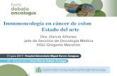 Inmunoncología en cáncer de colon Estado del arte...2017/06/07  · Venderbosch S et al. Clin Canc Res. 2014;20(20):5322-5330. *dMMR †testing assessed by IHC with PCR in the absence
