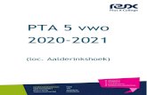 PTA 5 vwo 2020-2021 · 2020. 9. 29. · pta-tekst 5 vwo 2020-2021 fraude: het op arglistige wijze geven van een onjuiste voorstelling van zaken, in eigen of andermans belang, door