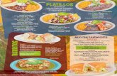 Mexico · PDF file 2020. 3. 22. · Pastor • pollo asada • rajas con queso papas con chorizo g SALADS Pollo 7 Milaneza de Res 7 Veggie Romana 5 CALÞOS Caldo de Res Rich beef soup.
