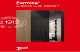 Formica Doors Collection · 2021. 6. 10. · Sparta F1484 Steel F7961 Fog F1994 Fox F7927 Folkestone F7938 Glacier F2696 Super White F0949 White F7459 Brite White F2010 Malibu F2274