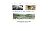 Stichting Museum Van Marken · 2020. 1. 6. · 4.4 Collectie Er is nog veel collectie aan de hand waarvan het ‘verhaal van Van Marken’ kan worden verteld: • DSM heeft in haar