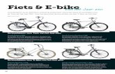 ANWB - Fiets & E-bike · 2012. 9. 1. · Sparta XTS € 2649 Sportieve toerfiets met krachtige motor en in het frame onzichtbaar weggewerkte accu. De XTS beschikt over achterwielaandrijving