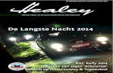 De Langste Nacht 2014 - Homepage | AHOCN · 2016. 6. 3. · De redactie van Healey Magazine heeft niet te ... te. 06 55 12 04 45 evenementen@healey.nl dutch healey competitions Rinus