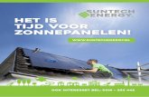 HET IS TIJD VOOR ZONNEPANELEN! - Suntech Energy€¦ · Elektrotechniek. De combinatie tussen deze drie lokale, Veenendaalse ondernemingen is er één die u veel energie gaat opleveren.
