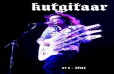 Kutgitaar #1 (2011) - Archivearchive.org/download/Kutgitaar1/01Kutgitaar-1.pdf · 2011. 6. 15. · Mijn gitaar is een man, een man van zo’n pak ‘m beet 46 jaar. Zijn besnaarde