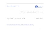 Walter Kosters & Suzan Verberne - Leiden Universityliacs.leidenuniv.nl/~kosterswa/bach/bacheen2017.pdf · 2017. 11. 23. · 3.korte tussentijdse april presentatie het onderzoek .