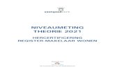 NIVEAUMETING THEORIE 2021 - Vastgoedcert · PDF file 2020. 11. 24. · c. Financiën (incl. Vastgoedeconomie en Fiscaliteiten) 2. Specialisatie (o.a. praktijkleer en kamerspecifieke