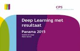 Deep Learning met resultaat - Panama-conferentie · 2015. 5. 26. · en consolidatie spelen een rol. 6 . ... Veel opgaven 1 opgave per les Focus op procedures Focus op rekenprobleem