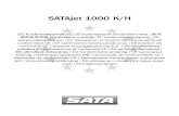 SATAjet 1000 K/H - Homepage | SATA · 2020. 11. 3. · • EN 60079-0:2013, EN 60079-11:2012, EN 60079-26:2015 • EÜ-masinadirektiiv 2006/42/EÜ • EL-direktiiv 2014/34/EL seadmed
