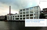 Fabriek Delfshaven weer in bedrijf · 2017. 1. 5. · 66 //Bouwwereld 66-71_project transformatie.indd 66 21-11-12 10:17 Fabriek Delfshaven weer in bedrijf een oude fabriek in delfshaven