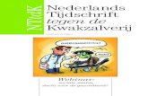 K Nederlands td Tijdschrift NT tegen de Kwakzalverij · samenspraak met de symposiumcommissie besloten voor de editie 2020 een nieuwe vorm te kiezen: zowel de jaarvergadering 2020