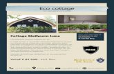 Eco cottage - Vakantiehuisjeskopen.nl · 2021. 4. 20. · +31 6 53 17 53 09 Bultweg 25, De Bult Residencedeeese.nlhvdberg@wb-groep.nl Cottage Giethoorn Luxe VIER PERSOONS VAKANTIE