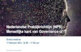 Nederlandse Praktijkrichtlijn (NPR) Menselijke kant van ...