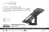 LED-staaflamp Lampe d’atelier à LED LED-Werkstattleuchte