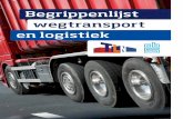 Begrippenlijst wegtransport en logistiek