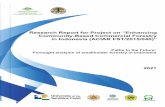 Research Report for Project on “Enhancing Community-Based ...