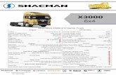 Shacman X3000 6x4 - Powerstar Zimbabwe
