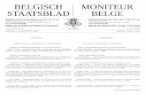 BELGISCH MONITEUR STAATSBLAD BELGE