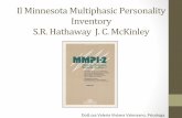 Il Minnesota Multiphasic Personality Inventory S.R