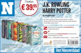 € 39. 7 boeken 95 J.K. ROWLING HARRY POTTER