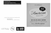 programmaboekje An American Salute - SLAC/Conservatorium