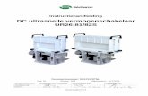 DC ultrasnelle vermogenschakelaar UR26-81/82S