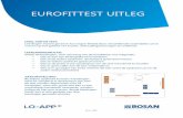 Leskaart Bosan Eurofit test