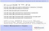 Datasheet CoolSET-F3 v23 2Apr2013