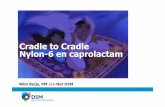 Cradle to Cradle Nylon-6encaprolactam - Duurzaam MBO