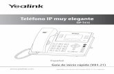 Teléfono IP muy elegante - Yealink