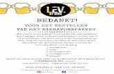 BEDANKT! - Lev By Mike