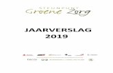 JAARVERSLAG 2019 - Groene Zorg