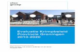 Evaluatie Krimpbeleid Provincie Groningen 2010-2020