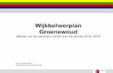 Wijkbeheerplan Groenewoud periode 2016-2019