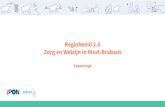 Regiobeeld 2.0 Zorg en Welzijn in West-Brabant