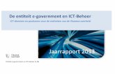 De entiteit e-government en ICT-Beheer