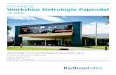 Uitnodiging Workshop Nefrologie Papendal - Radboudumc