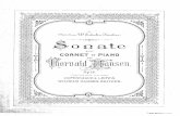Sonate pour Cornet [Op.18] - Free-scores.com