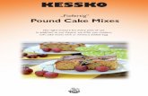 „Fixfertig“ Pound Cake Mixes - KESSKO