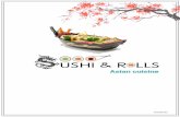 Asian cuisine - Sushi And Rolls