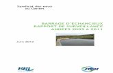 BARRAGE D’ECHANCIEUX RAPPORT DE SURVEILLANCE …