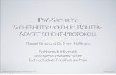 IPV6-SECURITY SICHERHEITSLÜCKEN IM ROUTER …