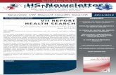 Speciale VII Report Health Search HS-Newsletter HS-Nesletter