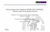 Direct Detection Optical OFDM (DD-OOFDM): Theory and First ...