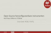Open Source herconfigureerbare instrumenten
