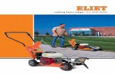 rolling lawn edger KS 300 PRO - Eliet Machines